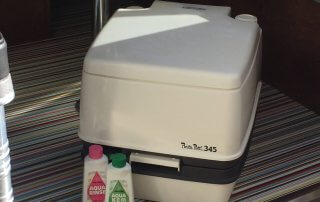 Freebird Campers Porta Potti portable toilet