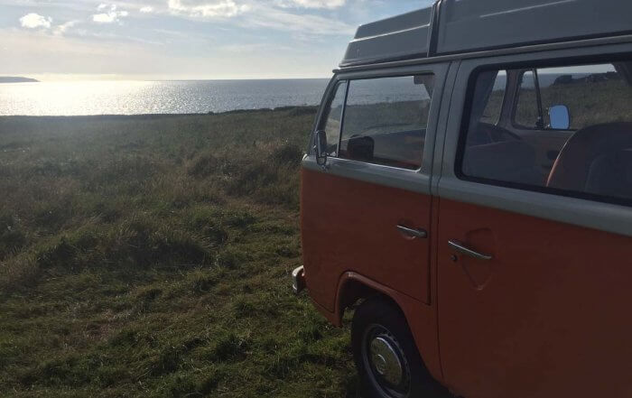 Bob Freebird Campers Campervan hire in Cornwall Godrevy point on the South West 660