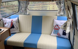 Classic VW camper interior
