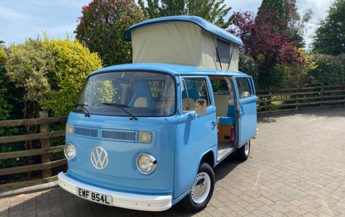Meet Campo the VW campervan, for hire in Devon